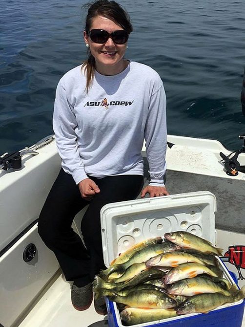 Wonderful Lake Erie Perch Fishing
