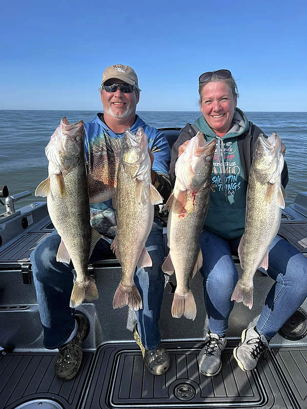 Lake Erie Walleye Fishing